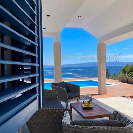 Seaview Pool Apartment-Lumiere, Island Hvar-Gdinj Ngoại thất bức ảnh