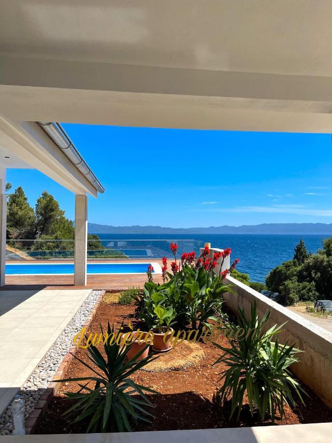 Seaview Pool Apartment-Lumiere, Island Hvar-Gdinj Ngoại thất bức ảnh